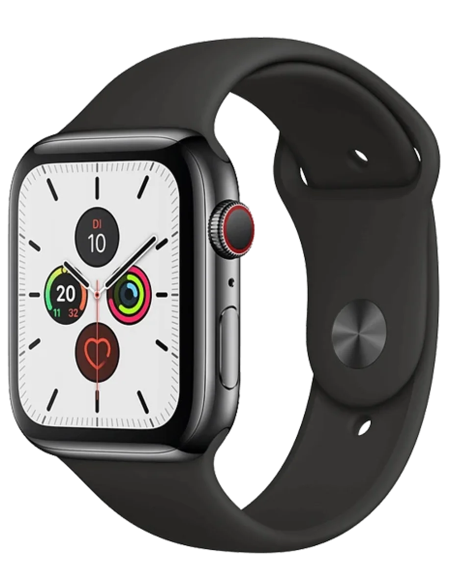 apple watch s5 lte steel sport